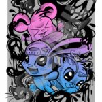 stampa pupazzetti dark -super limite edition -samy pimp-
