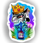 tigre bianca calamita