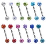 piercing lingua glitter - immagine 2