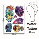 Water Tattoo Pokémon