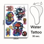 Water Tattoo Marvel