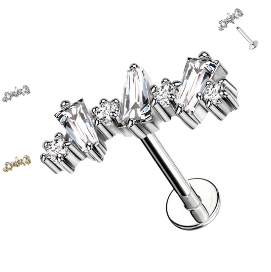 Screenshot 2023-10-04 alle 17.38.30 piercing brillantini 3 triangolini - immagine 1