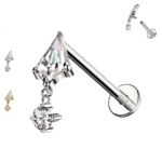 rombo con pendente crystal