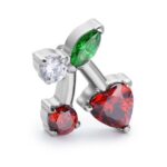 ciliegine: una a forma di cuore