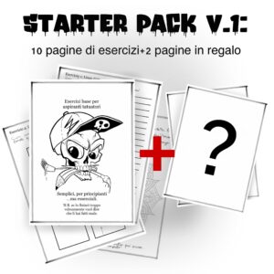 Starter Pack V.1: esercizi base per aspiranti tatuatori